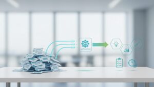 업무 자동화를 시작할 때 가장 먼저 줄여야 할 반복작업를 설명하는 대표 이미지