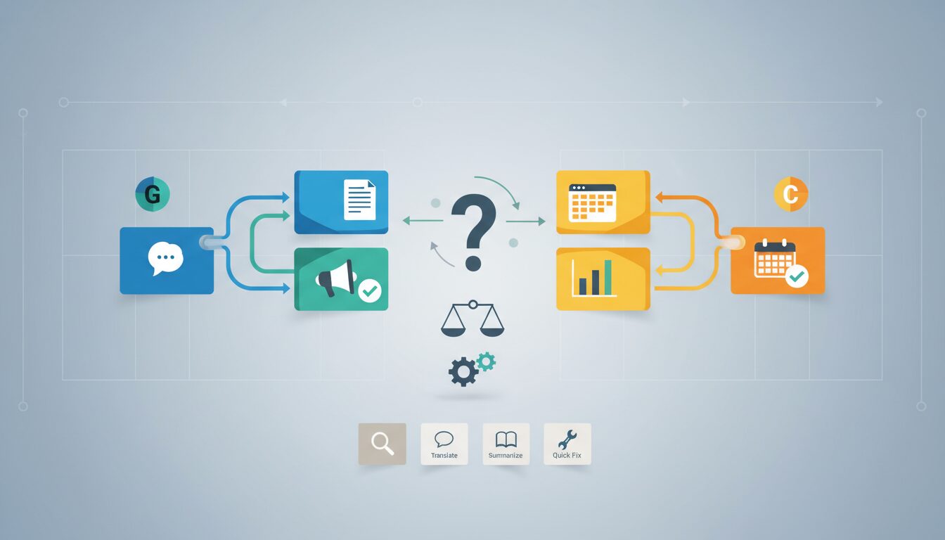ChatGPT vs. Gemini: Which AI is Better for Work? featured image