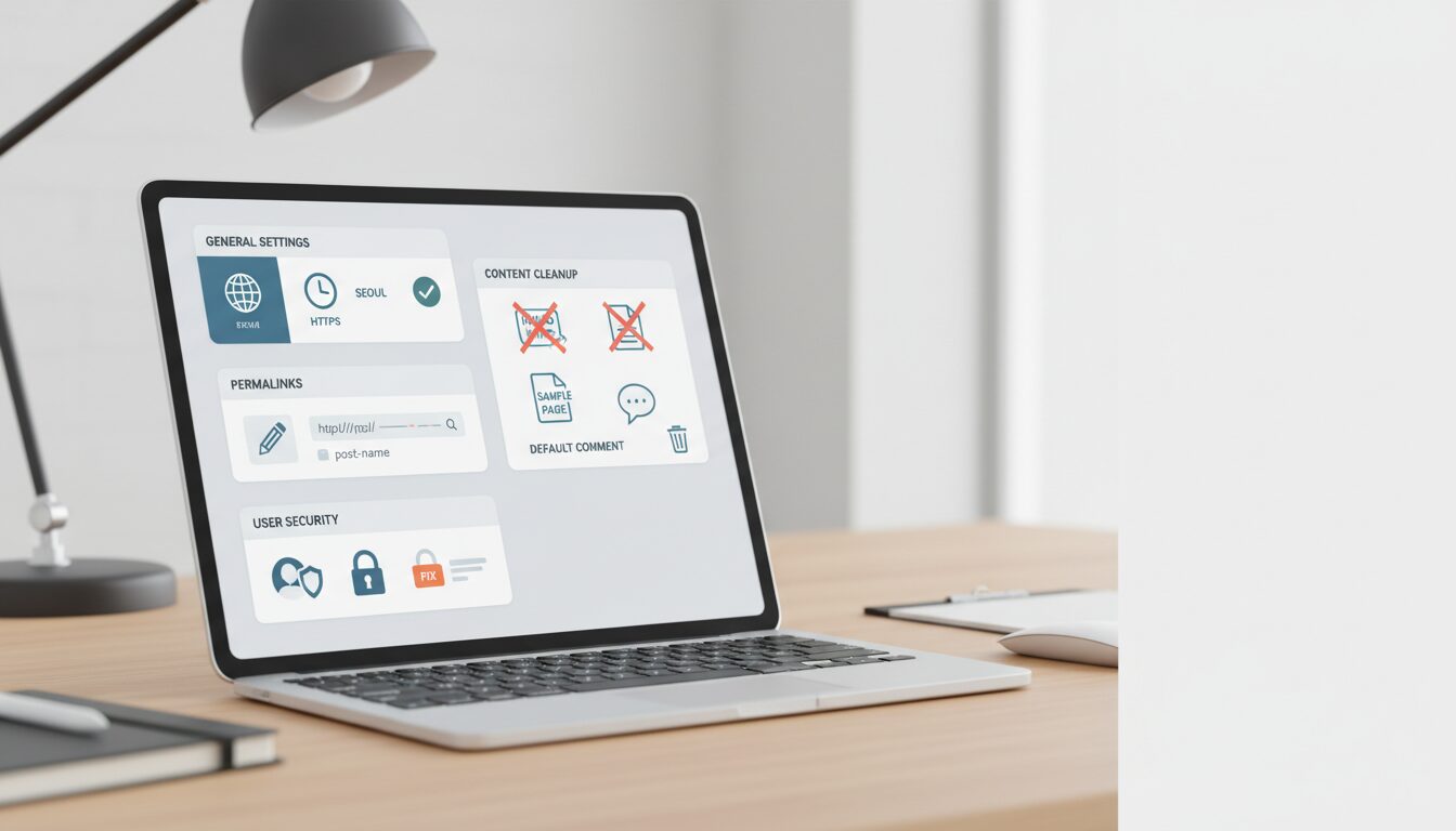 7 Essential WordPress Settings for Beginners featured image